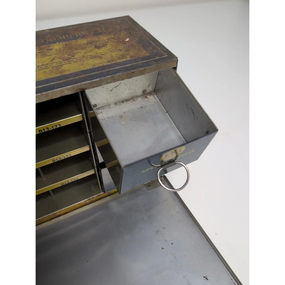 Vintage IRC Volume Control Kit Parts & Display Countertop Metal Case 1940's